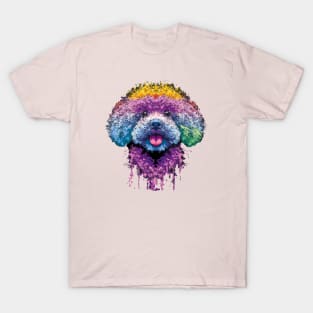 Cute Bolognese Dog Artwork T-Shirt